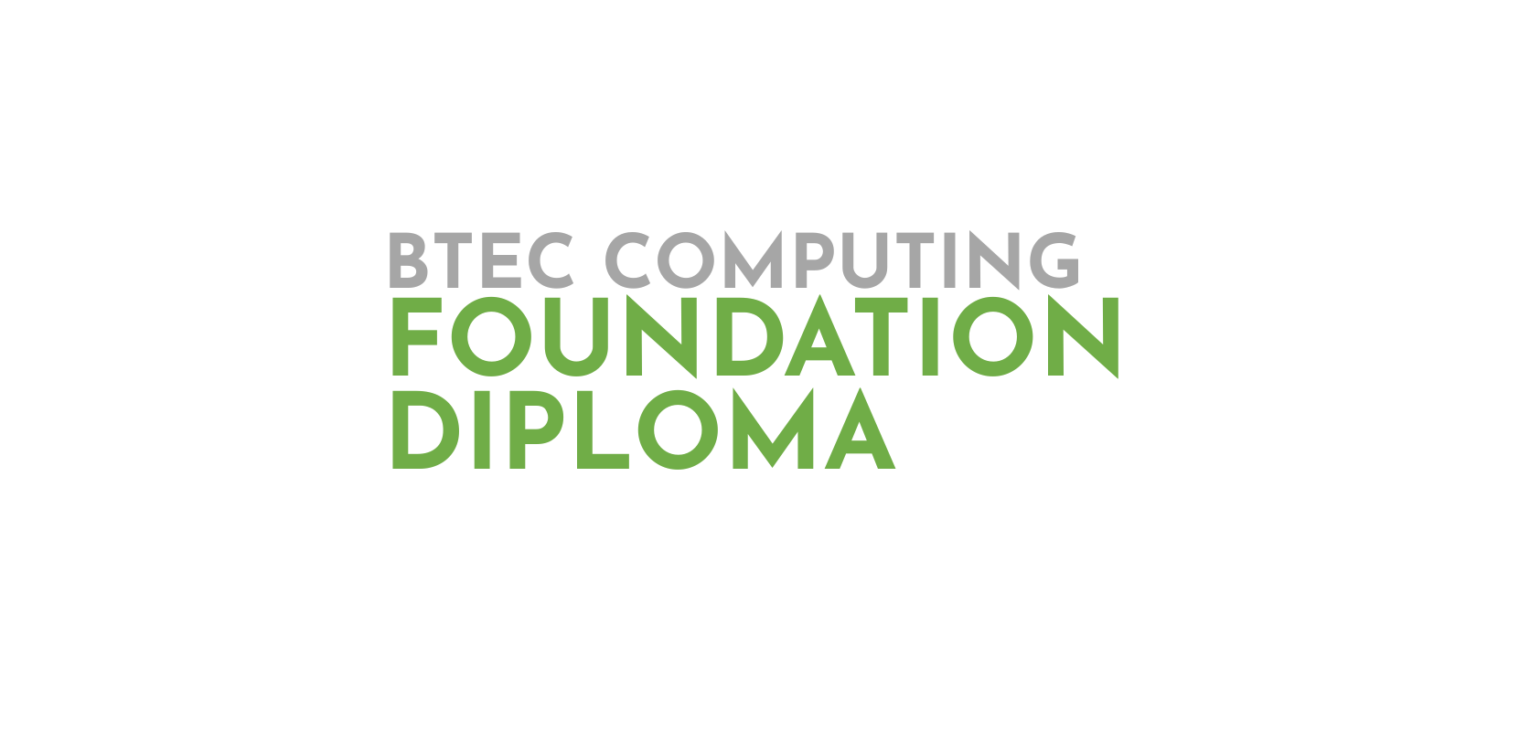 Course Image BTEC Computing - Foundation Diploma